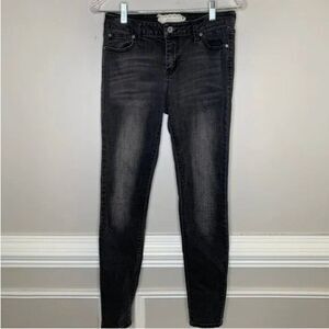 Altar'd State Jeans Women's 28 / 7 Skinny Mid Rise Charcoal Wash Gray Stretch